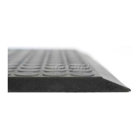 Ergomat Ergomat Basic Smooth Anti Fatigue Mat 5/8in Thick 2' x 7' Black SB0207